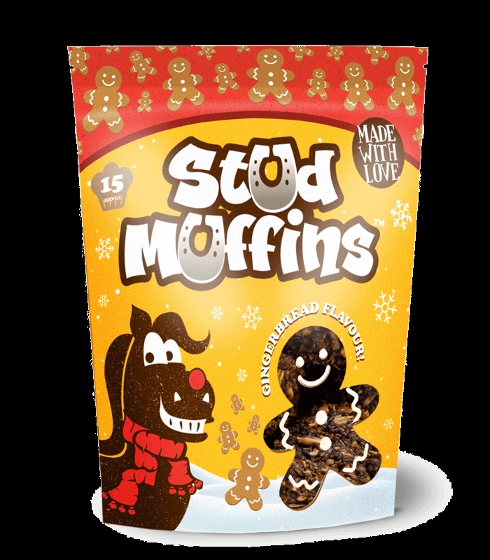 Stud Muffins Cristmas Pudding til Hest - Gingerbread