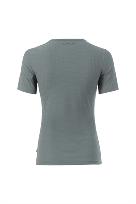 Cavallo Nadeen Kortærmet Ridebluse - Thyme