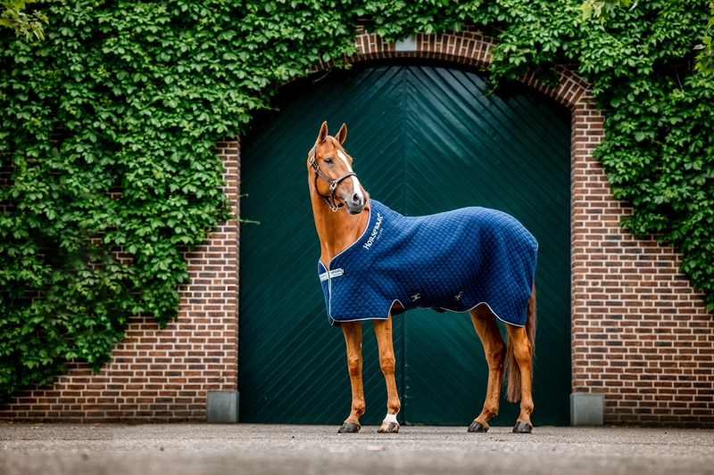 Horseware Autumn Cooler Dækken - Navy/Silver