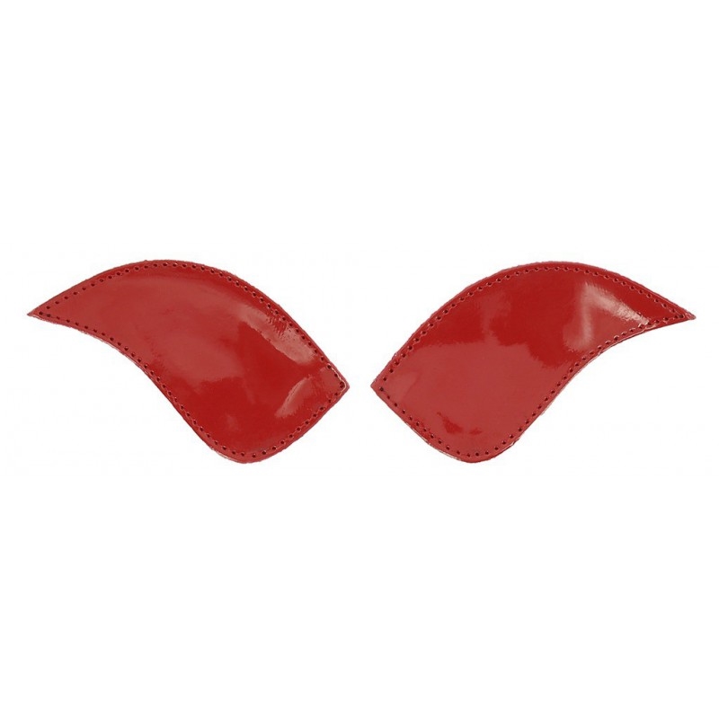 Equithème My Primera Badges - Red Gloss