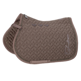 Taupe farvet Eskadron Classic Sports Glitter Crystal spring underlag.