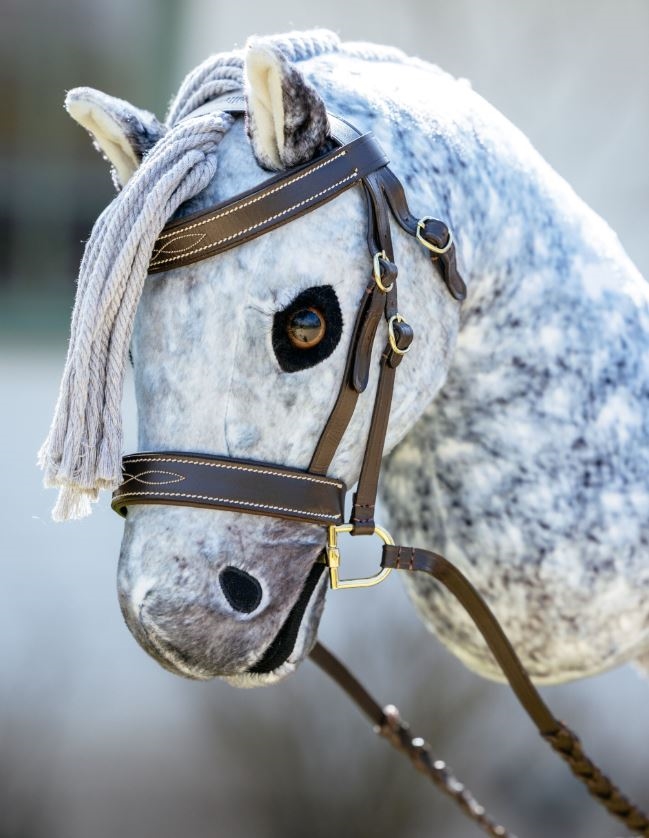 LeMieux Hobby Horse Hunter Trense - Brun