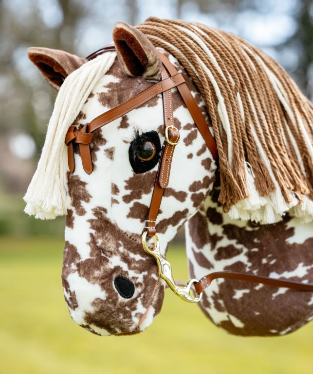 LeMieux Hobby Horse Western Trense - Tan