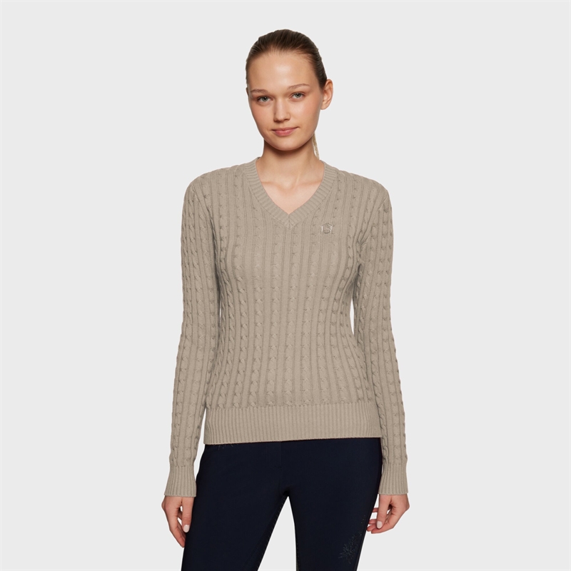 Samshield Lisa Strik Pullover - Sand