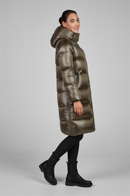 Pikeur Selection Quilted Ridefrakke - Slate Brown