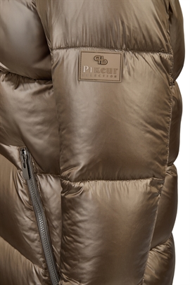 Pikeur Selection Quilted Ridefrakke - Slate Brown