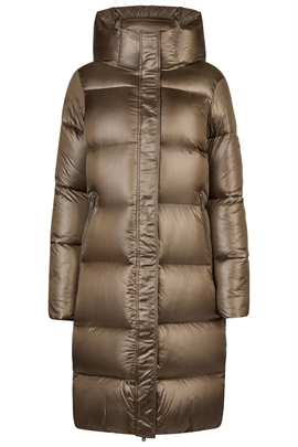 Pikeur Selection Quilted Ridefrakke - Slate Brown